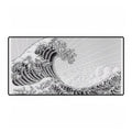 White wave Honkutsu Art Desk Mat